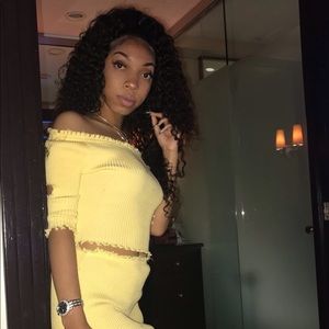 Natural Curly Wave Full Lace Wig